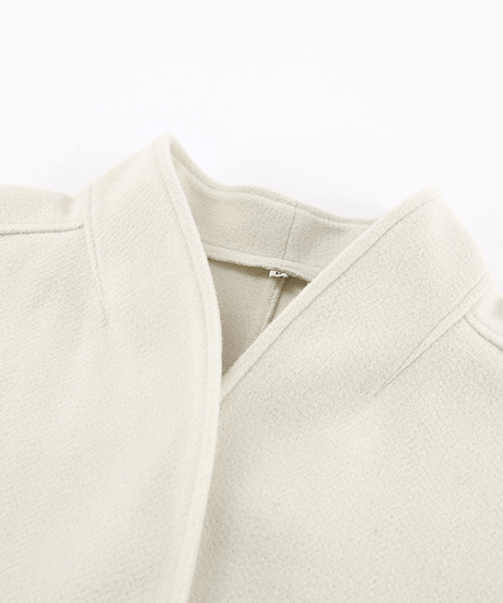 shawl collar short coat　hm2742