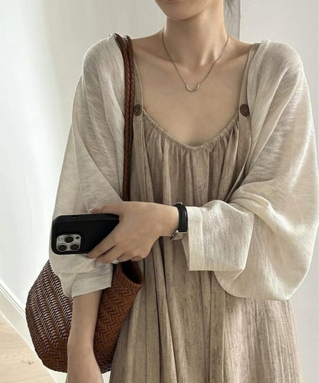 bat sleeve cardigan / 3color　hm2517