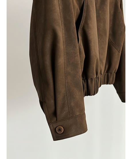 stand collar blouson / 2color　hm2739