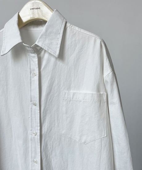 boyfriend loose shirt / 2color　hm2013