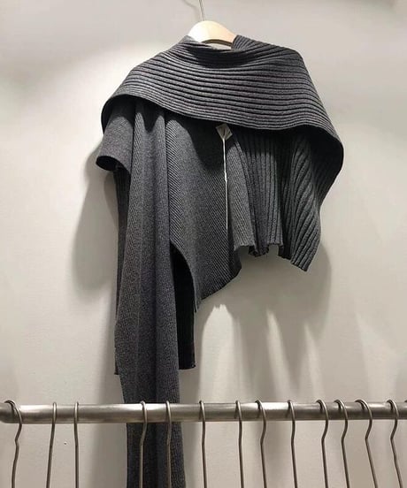 2way stole gilet / 3color　hm2525