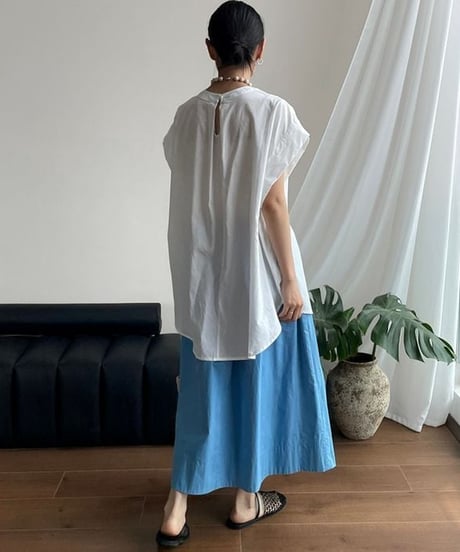 relax tuck blouse / 3color　hm2400