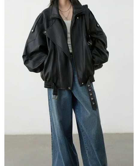 retro riders jacket / 2color　hm2514