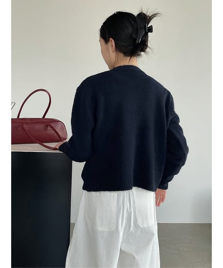 vertical stitch cardigan / 3color　hm2762