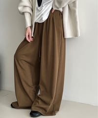wide leg sweatpants / 4color　hm2727