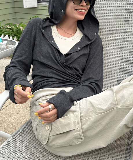 cache-coeur cardigan / 2color　hm1329