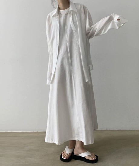 minimalist swing dress / 2color　hm2461