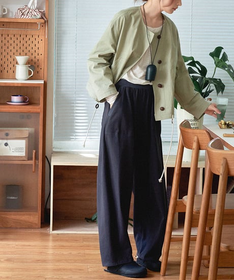 short windbreaker  / 2color　hm2555