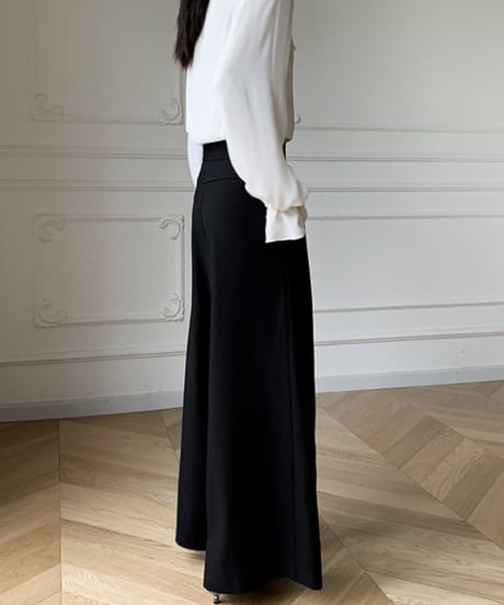 belted wide pants / 2color　hm2141