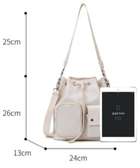 multi-pocket bag / 6color　hm1976