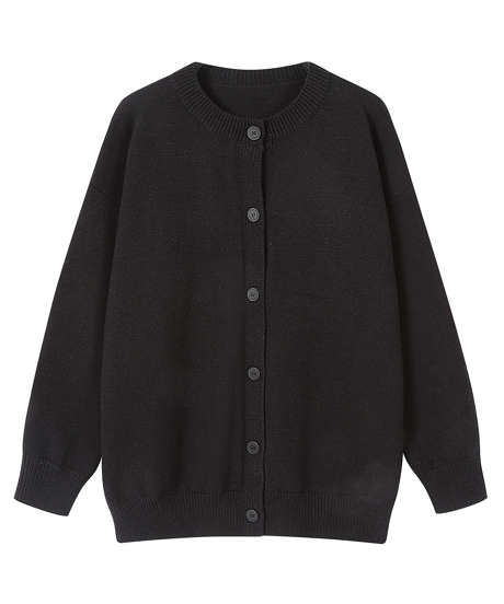 oversize crewneck cardigan / 2color　hm2714