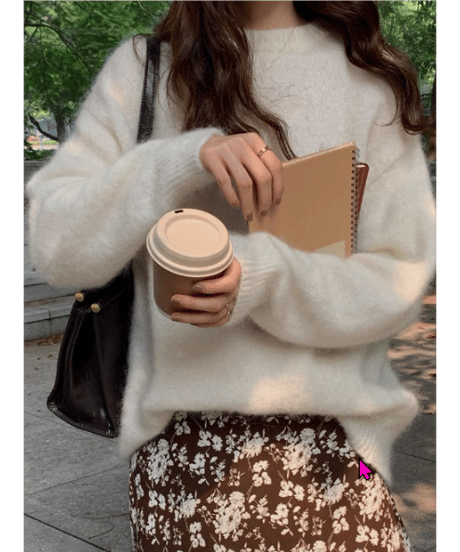 soft color sweater / 6color　hm2524
