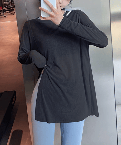 sheer loose top / 2color　hm2898