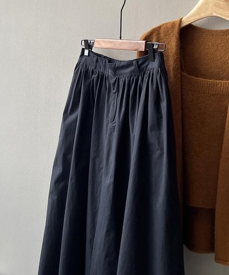 a-line gathered skirt　hm1741