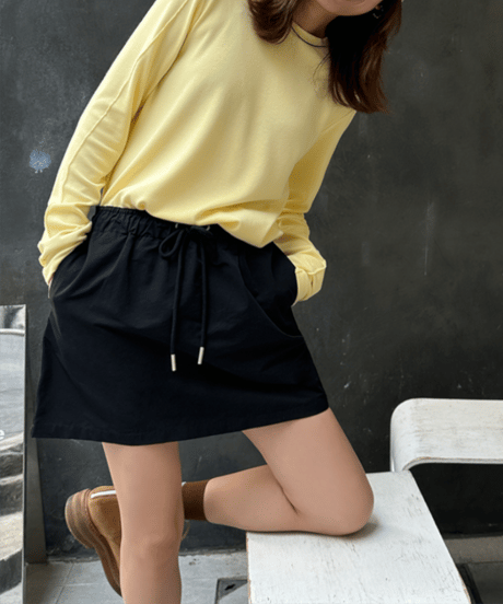 a-line mini skirt / 2color　hm1248