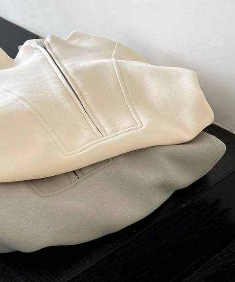 sweatshirt half zip pullover / 3color　hm1705