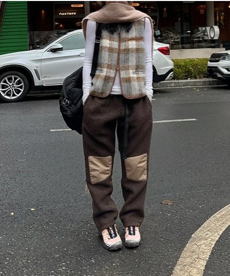 casual fleece pants / 2color　hm1752