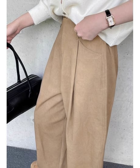 vintage tuck pants / 2color　hm1869