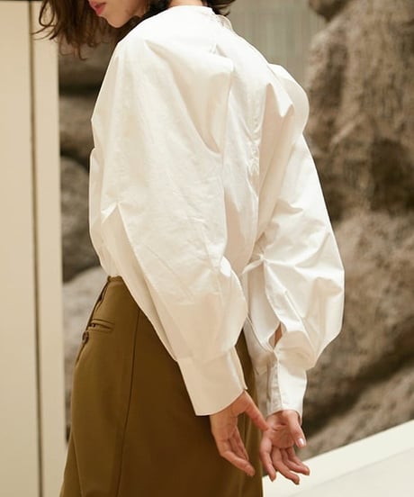 cotton petal blouse / 4color　hm1438