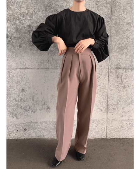 lantern sleeve blouse / 4color　hm2577