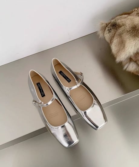 square strap pumps / 6color　hm2038