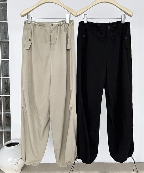 casual wide pants / 2color　hm2061