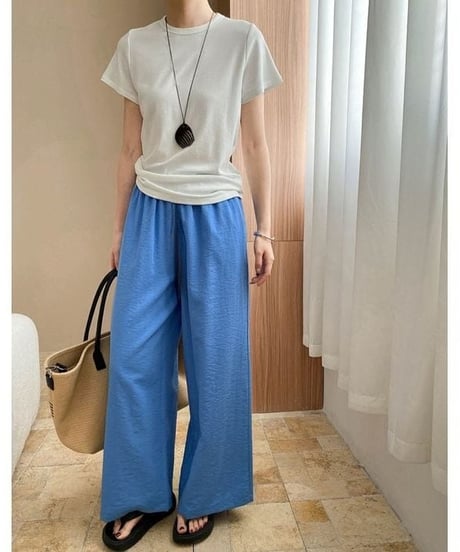 tuck wide pants / 4color　hm2368