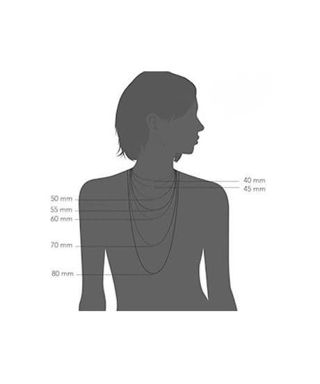 rope chain necklace / 3color　hm2137