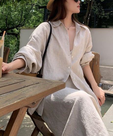 linen skirt / tops　hm2814