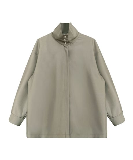 stand neck shirt / 3color　hm2015