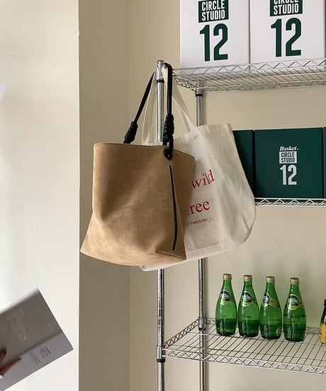 suede-like 2way bag　hm1403