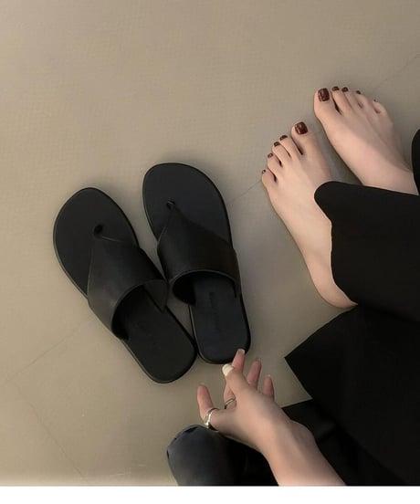chic tong sandal / 4color　hm2488