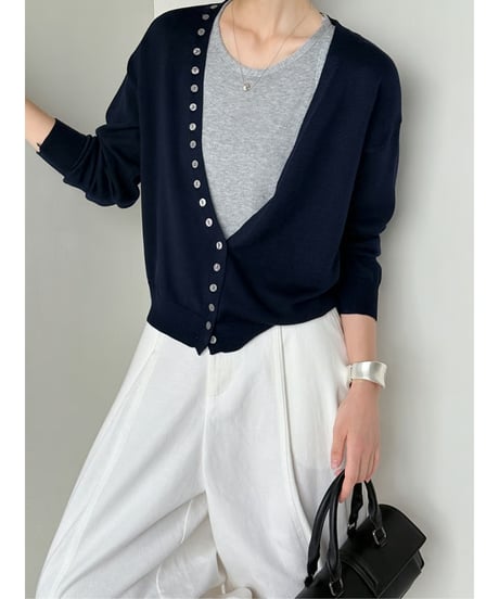 knit cardigan＆camisole / 3color　hm2561