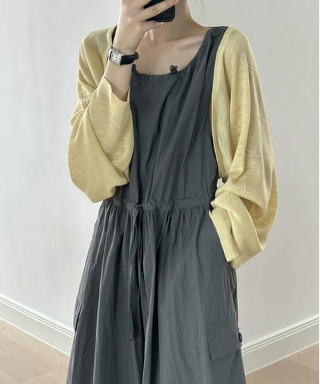 bat sleeve cardigan / 3color　hm2517
