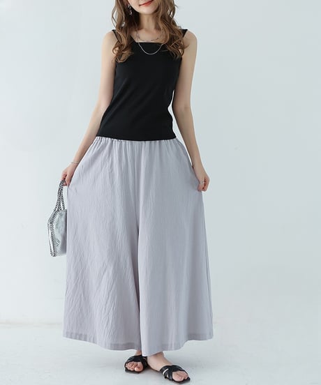 linen wide pants / 12color　hm2936