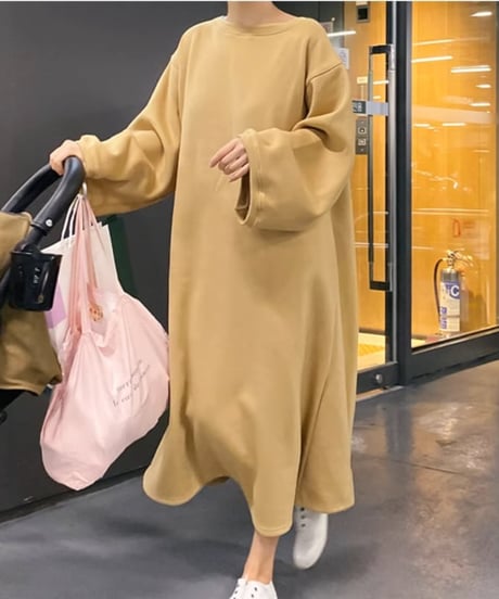 sweatshirt one piece / 2color　hm1879