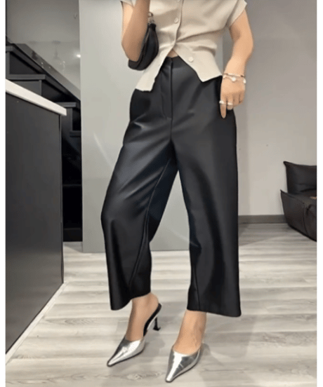smooth tapered pants / 2color　hm2932