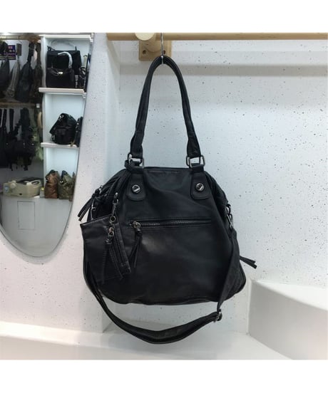 vintage boston bag / 4color　hm2744