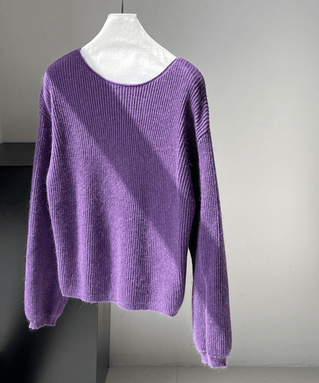 soft knit top / 4color　hm2763