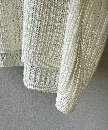 textured knit top / 4color　hm2309