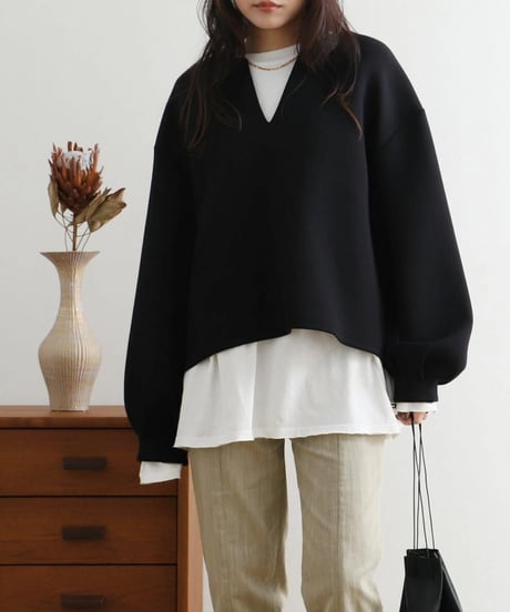 volume sleeve pullover / 3color　hm2600