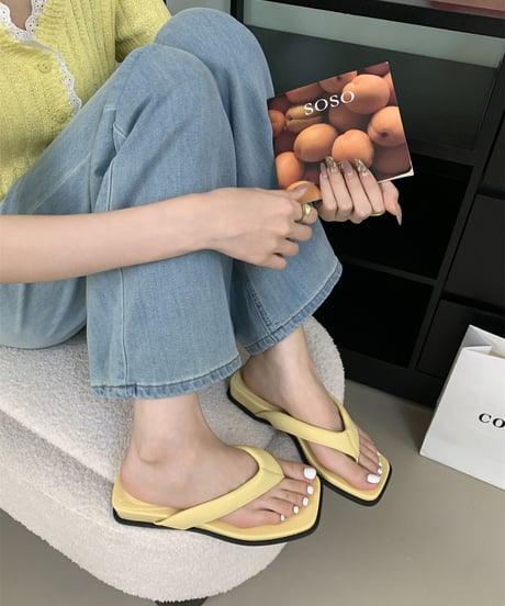 retro tong sandal / 5color　hm2480