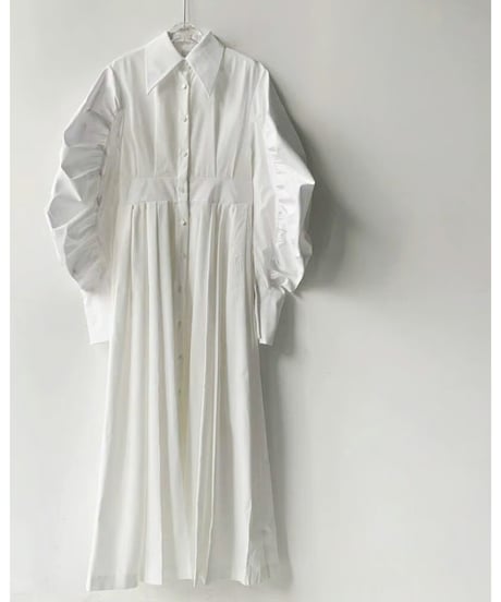 sleeve shirt dress / 2color　hm2534