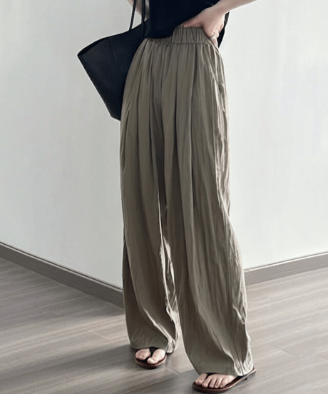 washer easy pants / 3color　hm1530