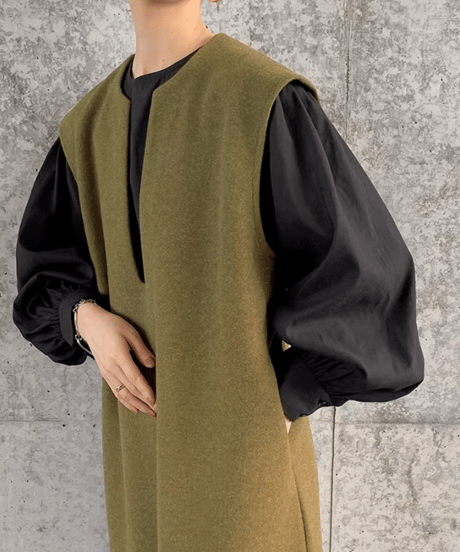 lantern sleeve blouse / 4color　hm2577