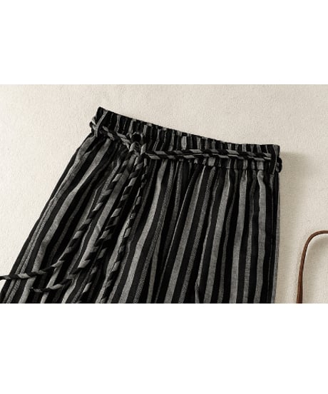 flowy stripe palazzo　hm2224