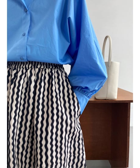 volume sleeve blouse / 4color　hm2044
