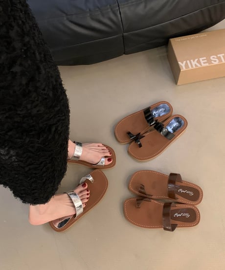 minimal design sandal / 3color　hm1534