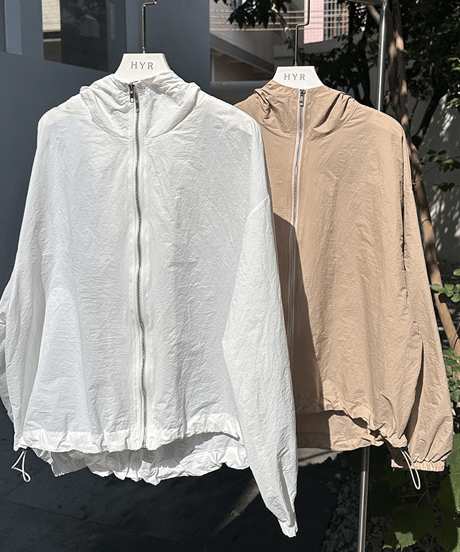 light zip blouson / 3color　hm2845