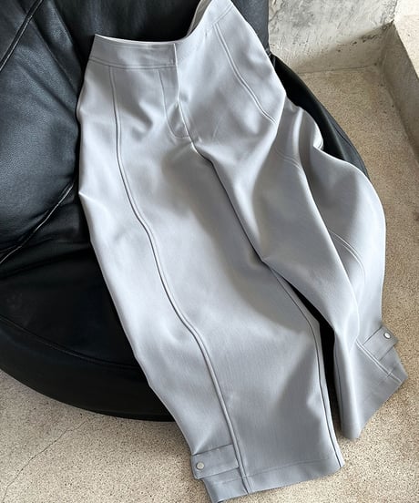 structured wide pants / 2color　hm2078